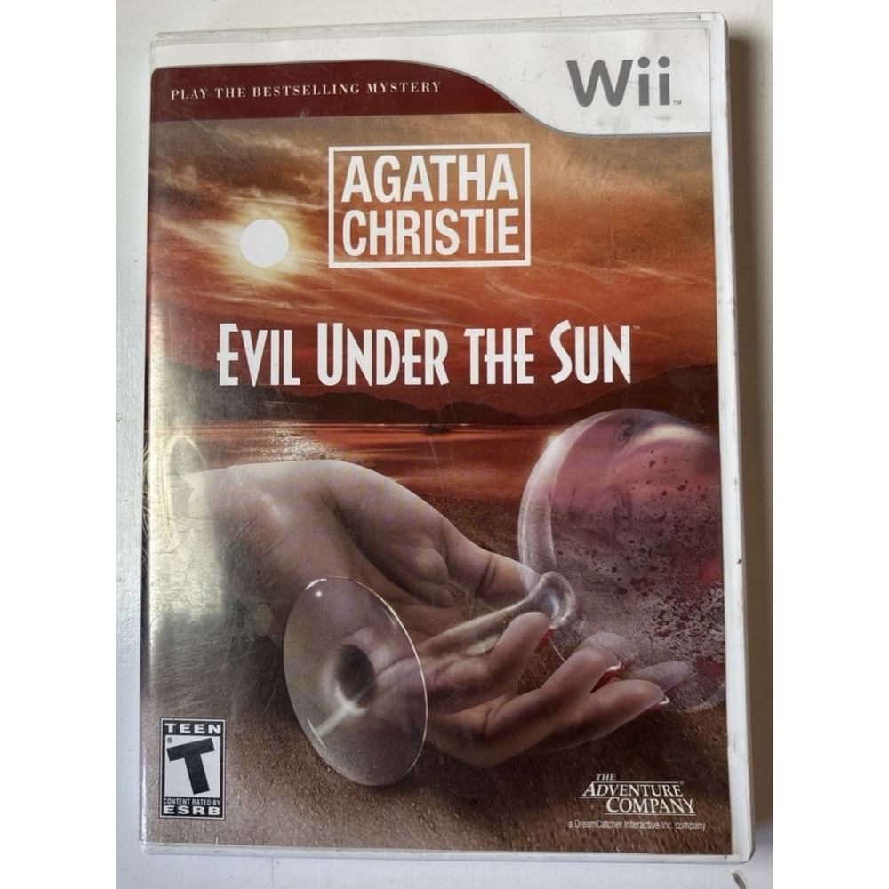 Agatha Christie: Evil under the Sun NINTENDO WII (F3)